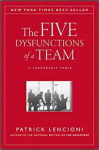 The Five Dysfunctions of a Team Cover