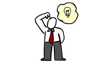 Executive Breakthrough Idea Icon