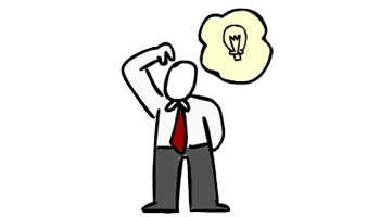 Executive Breakthrough Idea Icon