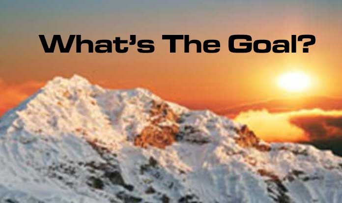 Three Little Words for Leading Effective Team Performance 2 What's The Goal?