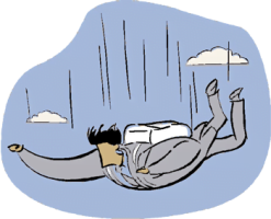 dive-350×200 Sky Diver falling