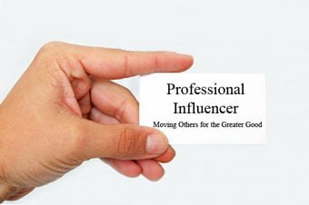 Professional Influencer Card