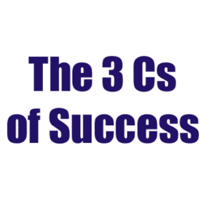 Leadership Breakthroughs Archives - List Format 221 The 3 Cs of Success