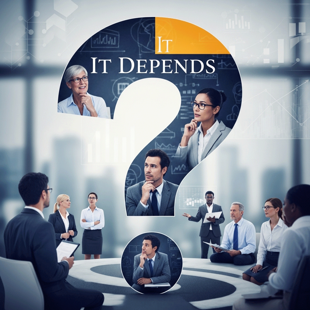 It Depends - ?