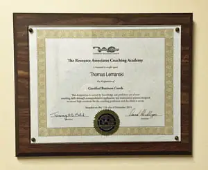 Coaching Certificate