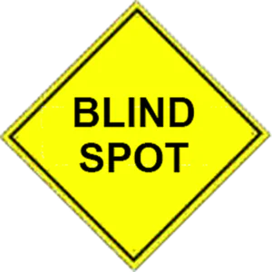 Blind Spot Warning sign