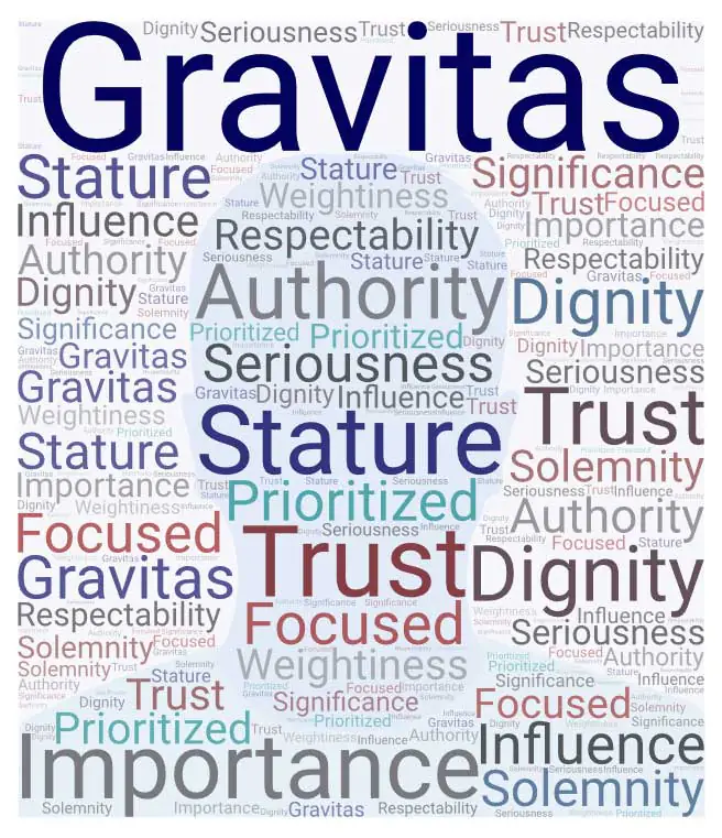 Gravitas Unveiled: Strategies for Leaders to Command, Respect and Influence 7 Gravitas Cloud