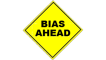 Bias Caution Sign