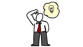 Executive Breakthrough Idea Icon