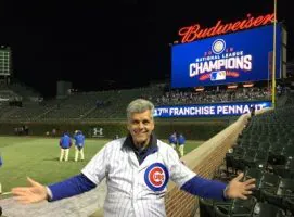 Tom at NLCS