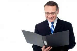 Jim With Folder
