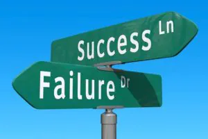 Failure Street Sign