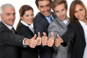 thumbs up team