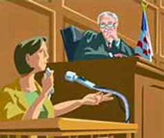 Witness on stand mso